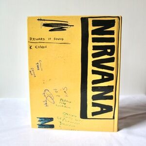 Kurt Cobain Journals 2002 1st Edition Hardcover Book Nirvana
